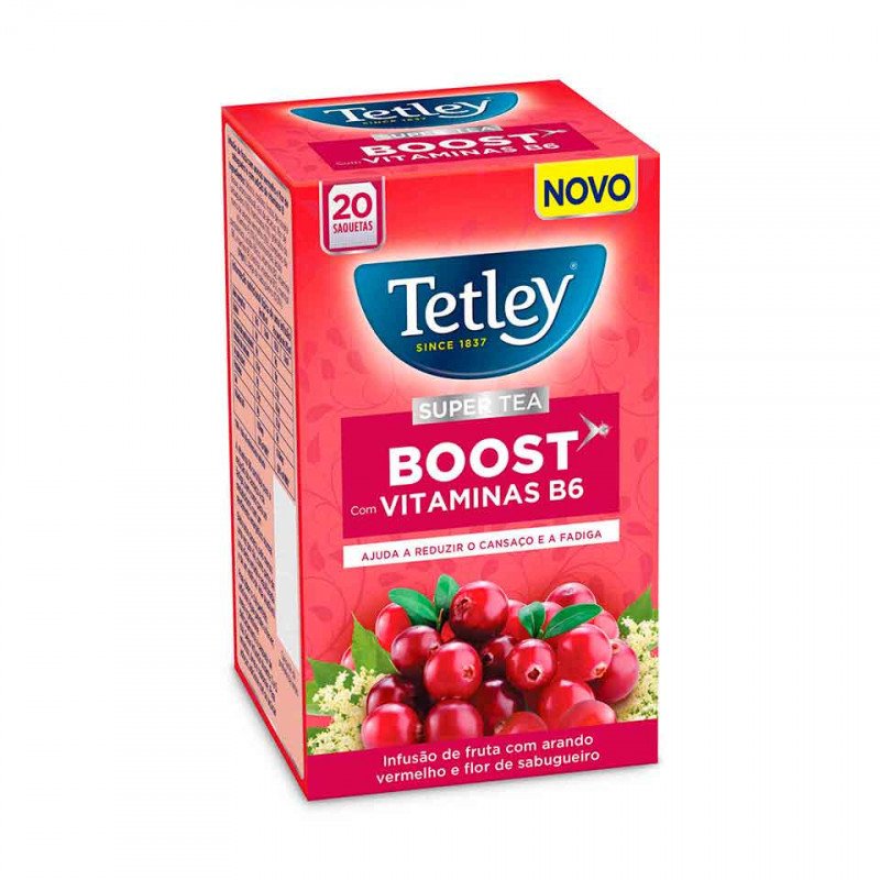 Tetley Boost VitB Cranberry and Elderflower Infusion