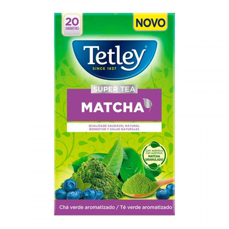 Tetley Blaubeer-Matcha-Tee