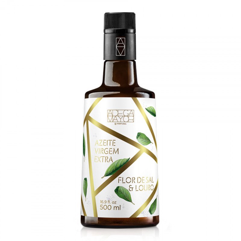 Adega Mayor Extra Virgin Olive Oil Flor de Sal & Louro 500ml