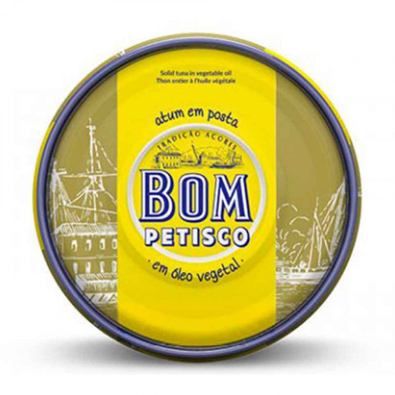 Bom Petisco Thon en Conserve à l'huile Végétale 385g