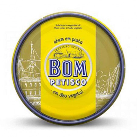 Bom Petisco Atum em Óleo Vegetal 385g