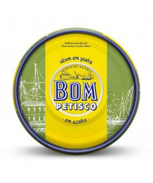 Bom Petisco Thon en Conserve dans l'huile d'olive 385g