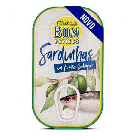 Bom Petisco Sardine in olio Extravergine di oliva 120g