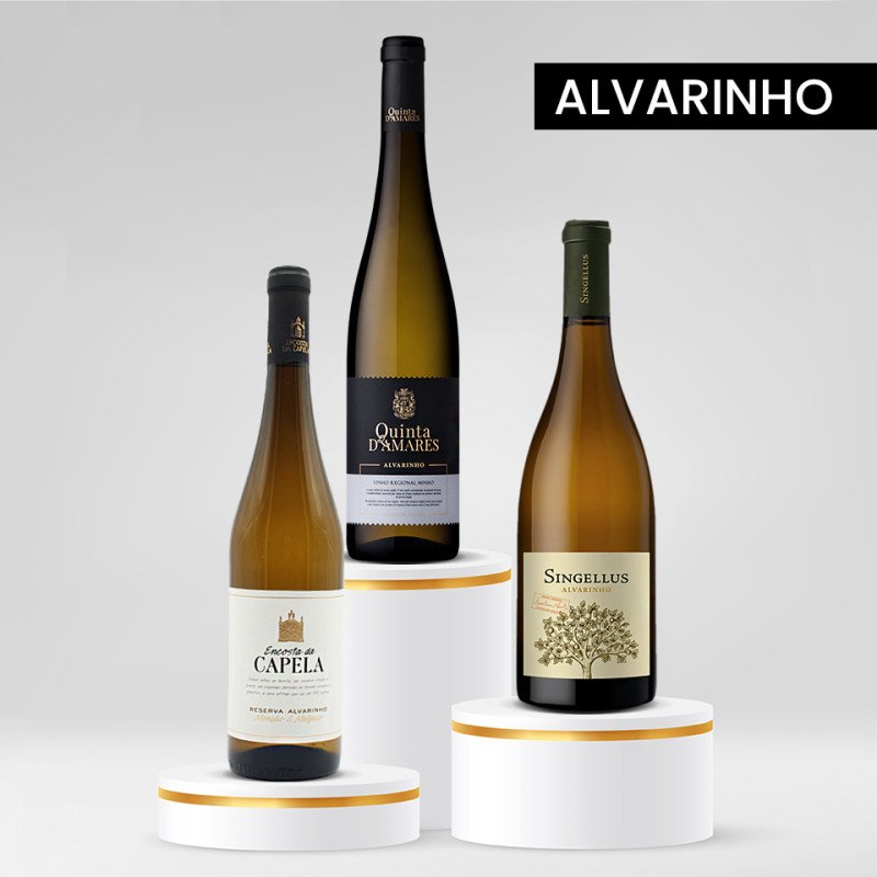 Alvarinho Weinverkostungskoffer