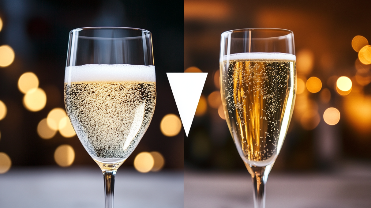 La Tua Guida per Scegliere tra Flûte e Bicchieri da Champagne