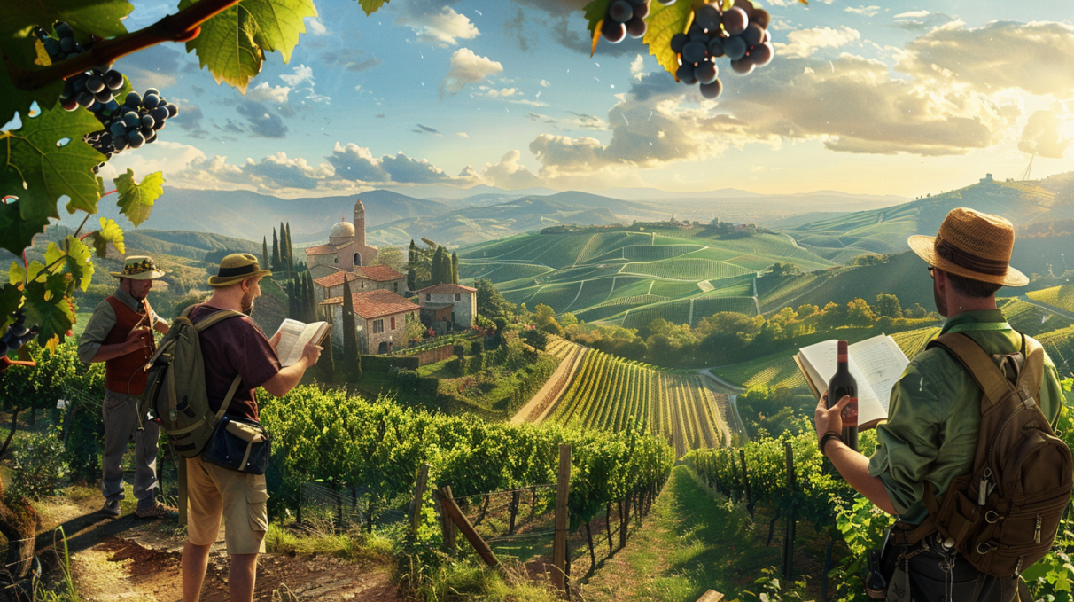 Esplorando l'eccellenza dei vini del Piemonte, Italia. 