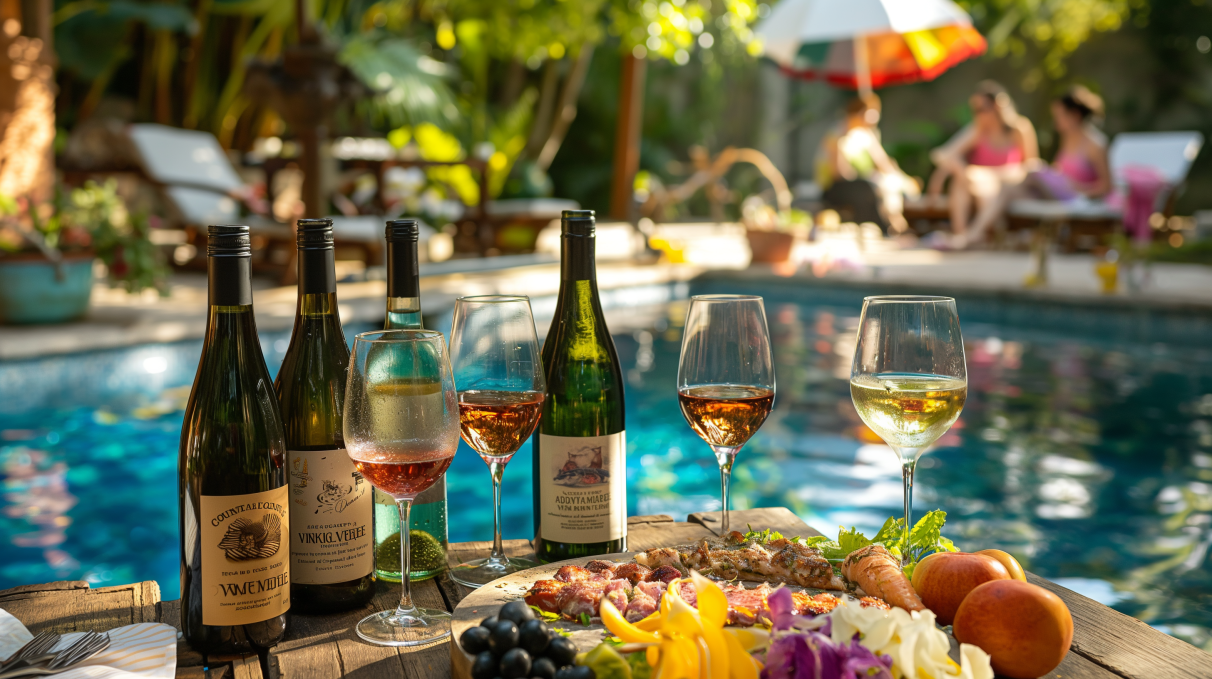 Découvrez le Monde Rafraîchissant du Vinho Verde: Le Vin Vert Parfait pour Votre Fête à la Piscine d'Été