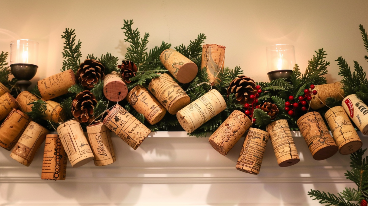 Crafting Your Own Stunning Cork Wreath for Wine Lovers