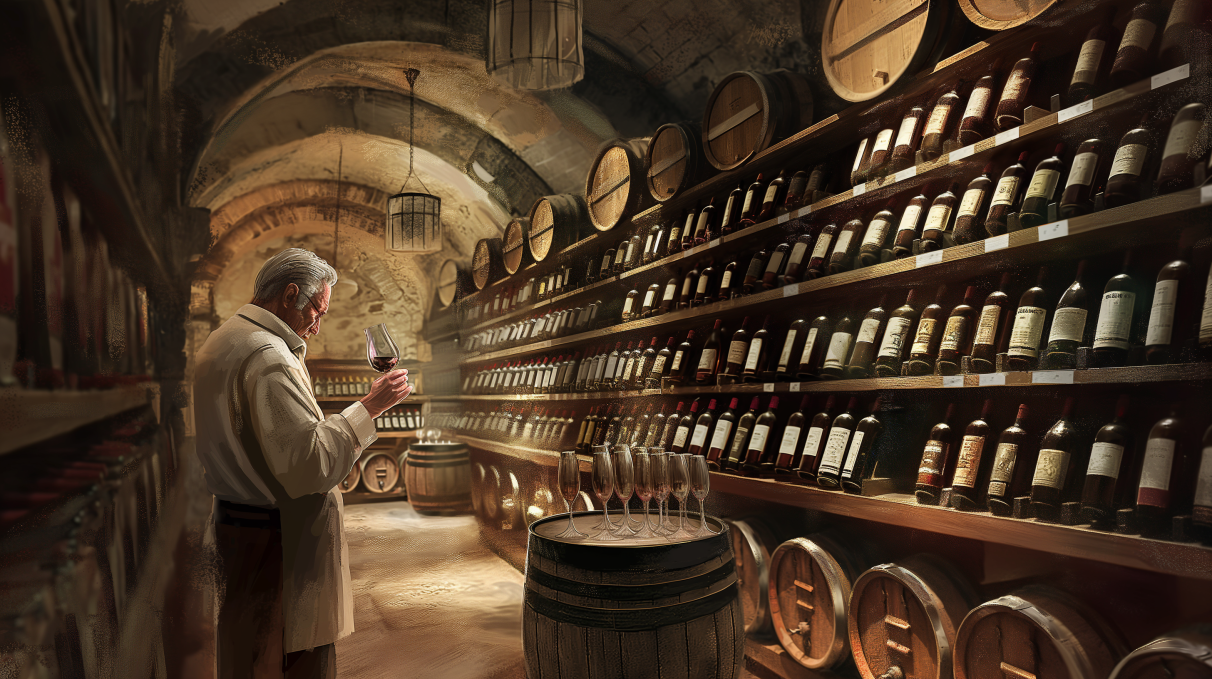 Padroneggiare l'Arte dell'Invecchiamento del Vino: Una Guida in 5 Passi