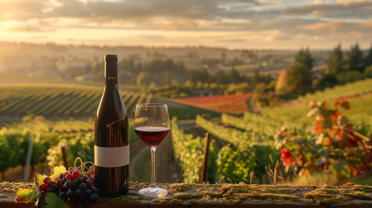 Die Eleganz des feinsten Pinot Noir aus Oregon enthüllen.