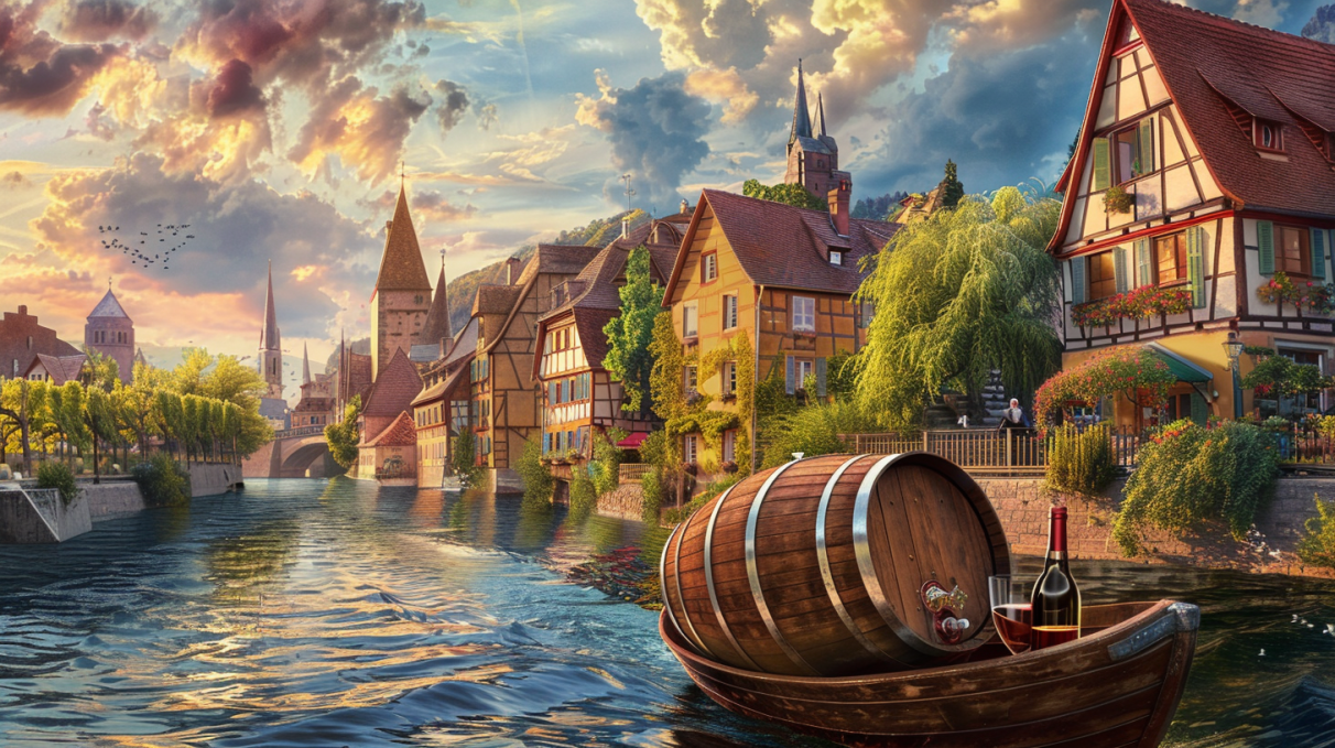 "Scoprire l'enigma dell'Alsazia: una guida con mappe."