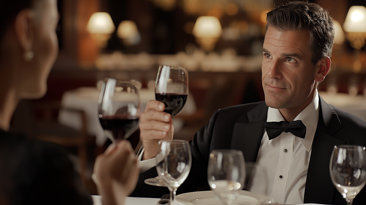 L'Arte del Galateo del Bicchiere di Vino: Padroneggiare l'Eleganza in Ogni Sorso