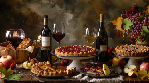 Köstliche Weinpaarungen für Ihre Lieblings-Herbstdesserts.