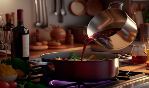 Il miglior vino rosso per cucinare